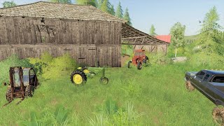 Buying abandoned farm for $100,000 | Back in my day 29 | Farming Simulator 19