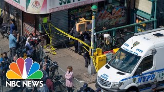 Authorities Give Updates After Multiple People Shot In NYC Subway In Brooklyn | NBC News