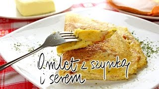 Omlet z szynką i serem | Smaczne-Przepisy.TV