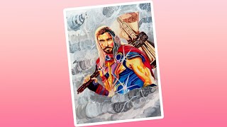 Drawing Thor Odinson | Avengers character Thor Drawing Tutorial | Papiya Mondal Arts