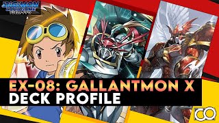 Gallantmon is FINALLY TOP TIER?! EX-08 Deck Profile! (Digimon Card Game)