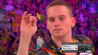 WHO'S LUKE LITTLER? RICARDO PIETRECZKO KNOCKS OUT SCOTT WILLIAMS 2024/25 WORLD DARTS CHAMPIONSHIP