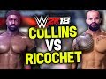 WWE 2K18 - Brandon Collins vs Ricochet!! (Dream Match Mini-Series #1)