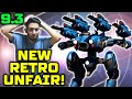 NEW Overpowered! Retro Crisis w/ Retro Reaper Breaking The Live Server | War Robots Mk3 Gameplay WR