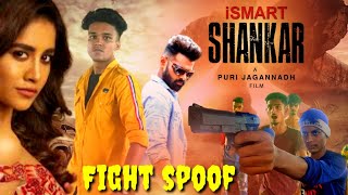 Ismart Shankar movie fight scene spoof | Best action scene  in Ismart Shanker movie | Ram pothineni