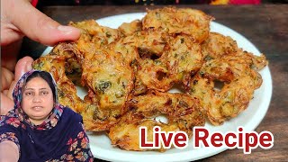 Live Recipe নতুন কায়দায় চিকেন পাকোড়া, Live recipe #shorts