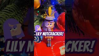 I made LILY from Duolingo as a nutcracker! 💂🏻‍♂️ 💜! #nutcracker #lily #christmas