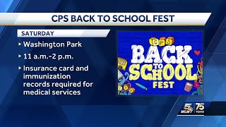 CPS, University of Cincinnati hosting back-to-school festival Saturday