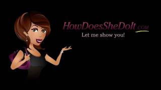 HowDoesSheDoIt.com - Using my Free Menu Planner to plan meals and create a grocery shopping list