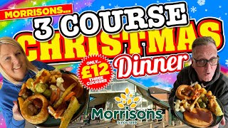 Is Morrisons 3 Course CHRISTMAS DINNER for £12 a Festive CRACKER or a BAD GIFT?