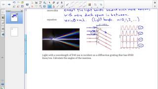 SPH4U 10.3 The diffraction grating