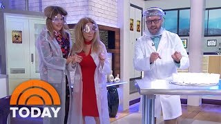 See Kathie Lee And Jenna Do Some Wacky Science Experiments | TODAY