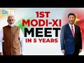 PM Modi And Xi Jinping Hold First Bilateral Meeting In Five Years At BRICS Summit In Russia