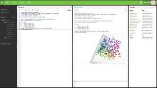 Python plotting with Lightning-viz server - 3d scatter visualization