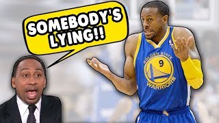 Bone Bruise or Fracture? Is Somebody LYING about Andre Iguodala Injury