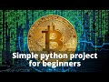 Get and analyze Bitcoin price with Python code (SQL Alchemy, SQLite)