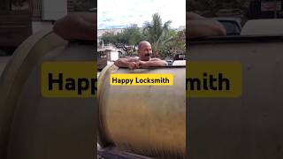 Meet a Happy Locksmith Who Turned a Tiny Trailer Into His Workshop \u0026 Home #shorts #travel #mexico