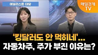 [애널리스트 대담] 자동자 업종, 내수시장 부진…타격 못 피했다? [오전 7시 10분]