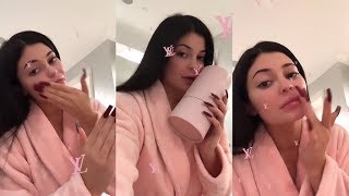 Kylie Jenner Shows Kylie Skin's New Products