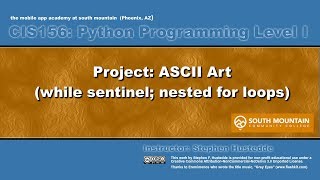 Python 05I ASCII Art