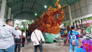 พญาเทียนวัดผาสุการาม | ประเพณีแห่เทียนพรรษาจังหวัดอุบลราชธานี ประจำปี 2566