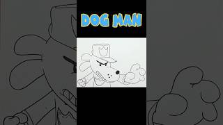 How To Draw DOG MAN Step By Step | Dog Man Movie #dogman #dogmanmovie #drawing #shorts