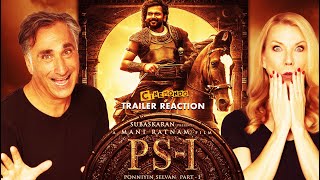Ponniyin Selvan Trailer Reaction! Tamil | #PS1 | Mani Ratnam | AR Rahman | Chiyaan Vikram | Karthi!