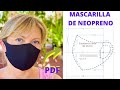 MASCARILLA DE TELA NEOPRENO | NO NECESITA FILTRO | PDF INCLUIDO