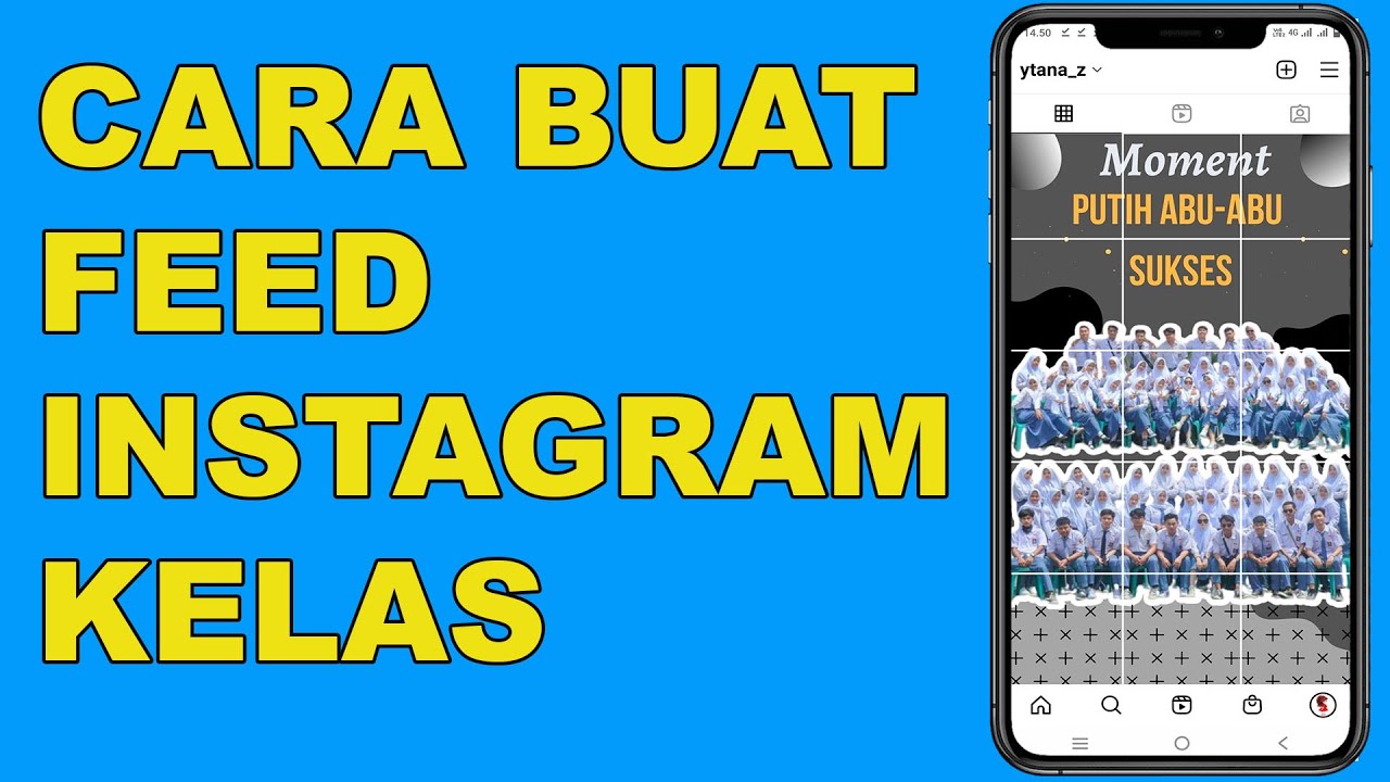 Cara Membuat Feed Instagram Kelas Nyambung Aesthetetic - Tutorial Canva ...