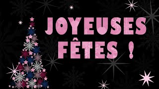 Joyeuses Fêtes - #joliecartefetes