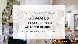 Organic Modern Summer Decor Ideas | Summer Home Tour 2022