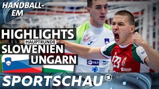 Slowenien gegen Ungarn - die Highlights | Spielbericht | Handball-EM | Sportschau