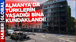 Almanya'da Türk Göçmenlerin Yaşadığı Bina Kundaklandı! Türk Genci Hayatını Kaybetti!