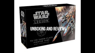 Star Wars Legion TX130 Clone Saber Tank