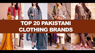 20 Most famous fashion Brands in Pakistan||Top 20 Clothing Brands in Pakistan