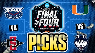 2023 Men's Final Four BETTING PREVIEW: Expert PICKS for NCAA Tournament + MORE | CBS Sports