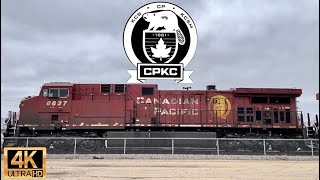 CPKC Railway: FIRST Catch Since The Merge of CP \u0026 KCS Railroads #train #railway #video #subscribe