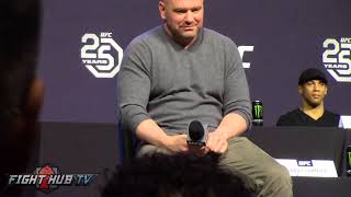 TJ DILLASHAW AND CODY GARBRANDT GET VERY HEATED AT UFC 25 PRESS CONFERENCE TO ANNOUNCE THEIR REMATCH