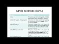 Java - Strings Lesson 2 - Methods and Examples