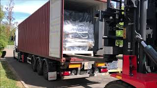 Heidelberg CD 74-4 for China Loading on Container #1