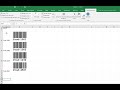 ActiveBarcode create multiple barcodes from columns or rows in Excel