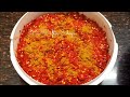 red chilli pickle andhra style pandu mirapakaya pachadi పండుమిరపకాయ పచ్చడి