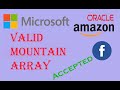LeetCode 941. Valid Mountain Array C++ Code Simple Solution