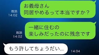 義母は私を大人しいと思い込んで、調子に乗っていびり、「クソ嫁は躾を直さないとw」と言ってきた。夫が注意しても嫌がらせがやまなかったので、私は反撃することにした。