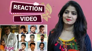 South Indian Actors Real Age | Reaction | Tamil , Telugu ,  Malyalam , Kannada Actors