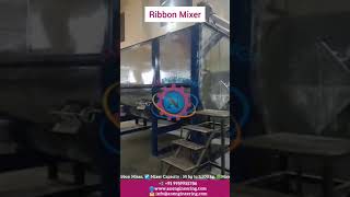 RIBBON MIXER | INDUSTRIAL MIXING SOLUTIONS | RIBBON MIXER MANUFACTURER | AN ENGINEERING