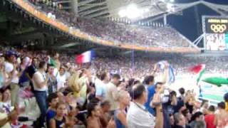 2004 Olympics - 70,000 fans and the Sirtaki