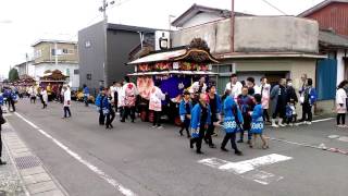 湯野稲荷神社例大祭　2016 神輿渡御　part６