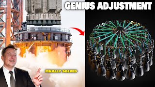 SpaceX Genius Adjustment To Save The 33 Engines & Starship Super Heavy