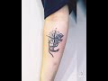 台北jj tattoo 羅盤船錨刺青